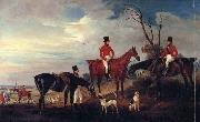 John Ferneley John,Henry and Francis Grant at Melton china oil painting reproduction